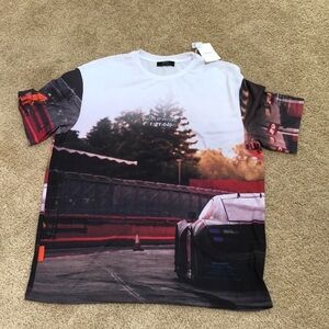 New! Bershka men’s medium oversized tee.